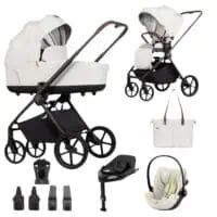 Venicci Claro – wózek wielofunkcyjny 4w1 + Cybex Cloud G i baza Cybex Base G