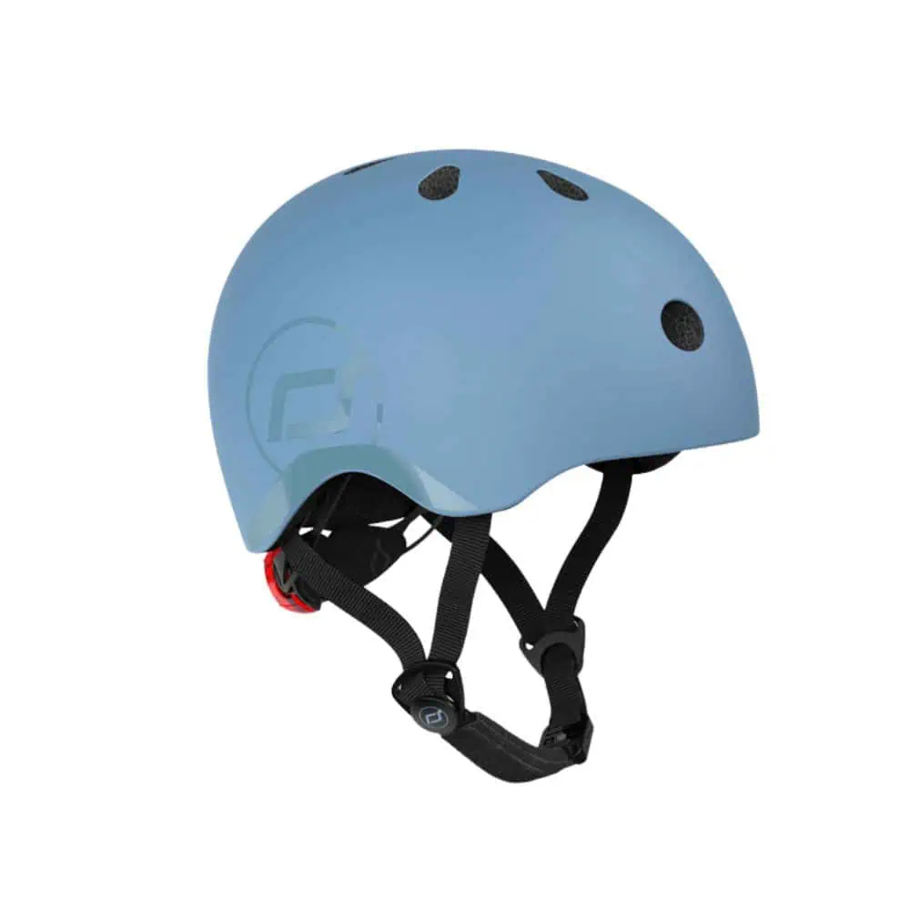 Scoot and Ride kask sm Steel 2