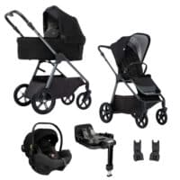 Mast Swiss Design M5x wózek 4w1 z fotelikiem Avionaut Pixel Pro 2.0 C i bazą IQ Orbit Black