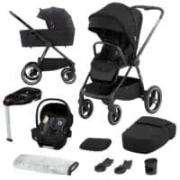 Kinderkraft Nea z fotelikiem Lionelo Astrid i bazą Astrid Base - zestaw 4w1