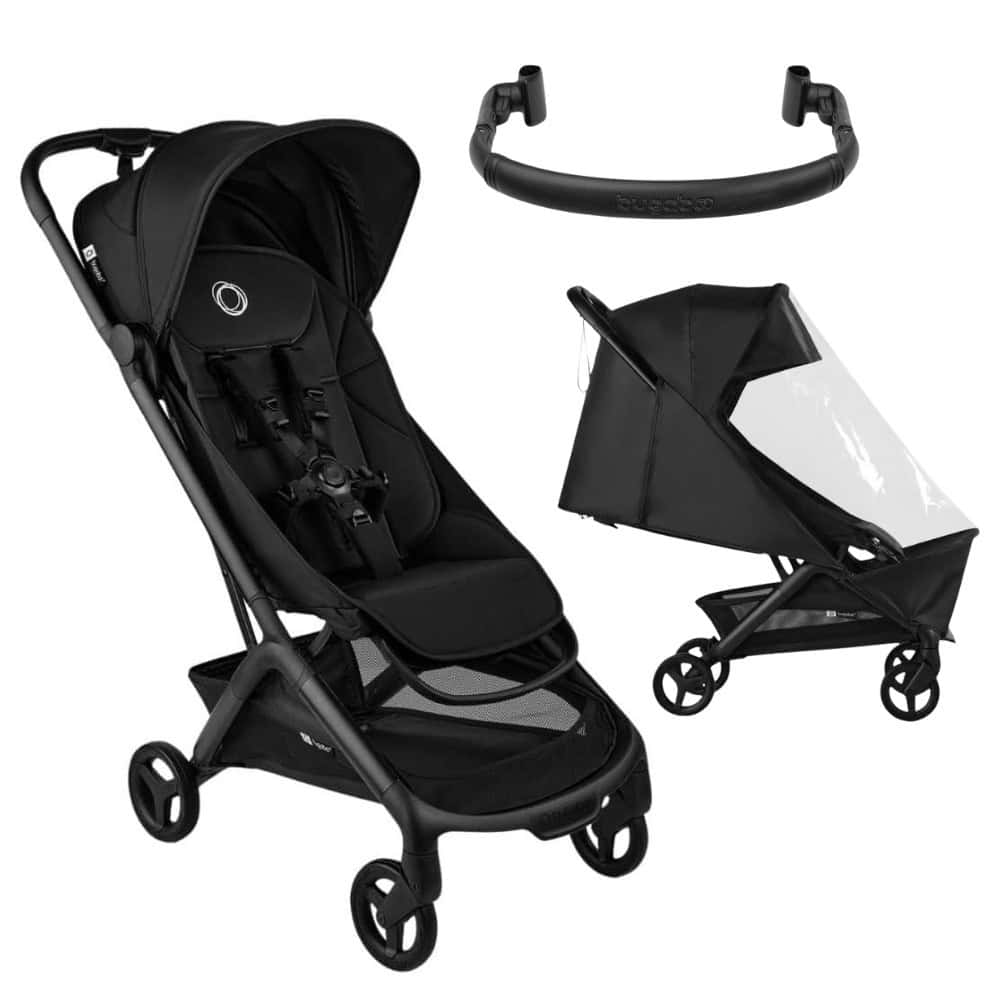 Bugaboo Butterfly 2 – zestaw z pałąkiem i folią przeciwdeszczową