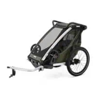 Thule Chariot Lite single Zielona Vintage