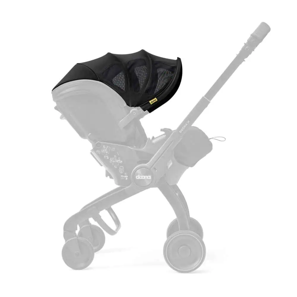 Doona X Letni daszek przeciwsłoneczny Nitro Black