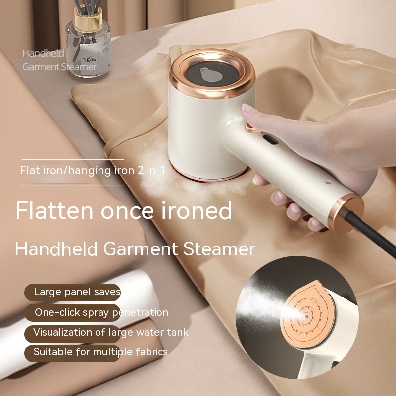 Mini Portable Handheld Garment Steamer Fabric Steam Iron For Clothes Travel Home Appliances Vertical US Plug Ironing Machine - Image 5