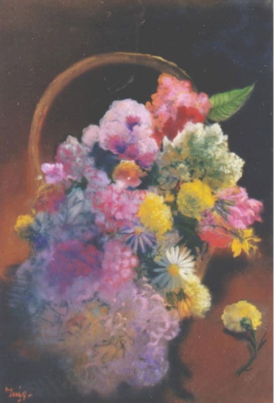 Beautiful pastel floral bouquet with vibrant colours and delicate details.