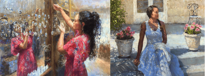 Artists creating pastel artworks during a workshop at The Pastel Society of Victoria, Australia.