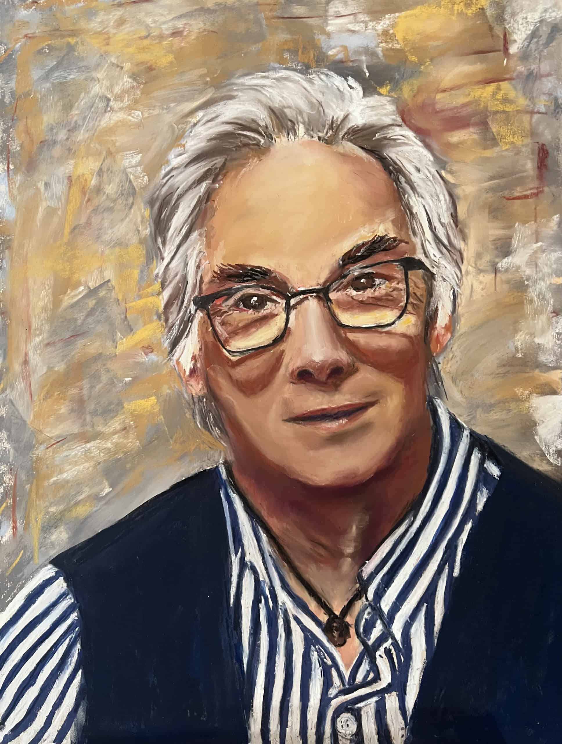 Portrait by Teresa Brimo, Australian artist