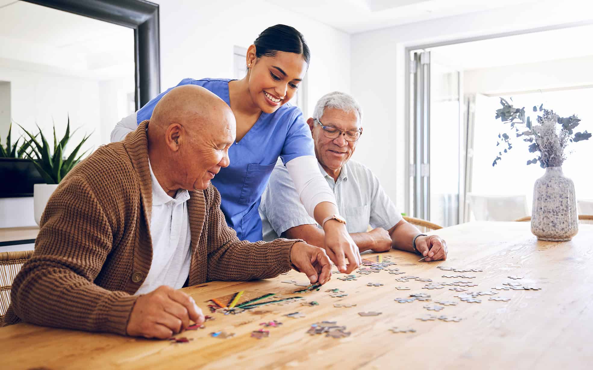 Compassionate memory care services for seniors in a supportive environment.