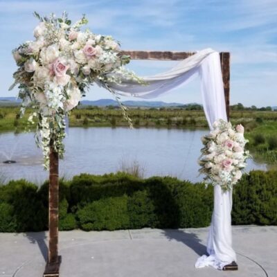 Blush and Cream ARCH LAS VEGAS