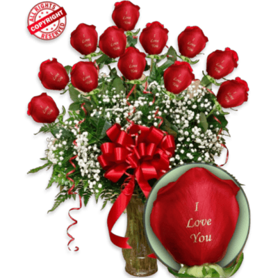 "I love You" Speaking Roses