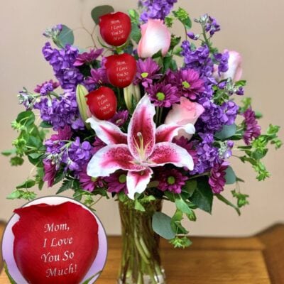 mom, i love you so much bouquet