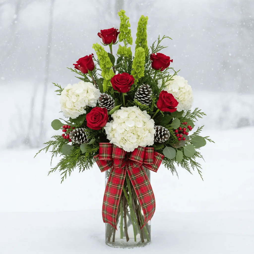 Silver Noel Bouquet LAS VEGAS
