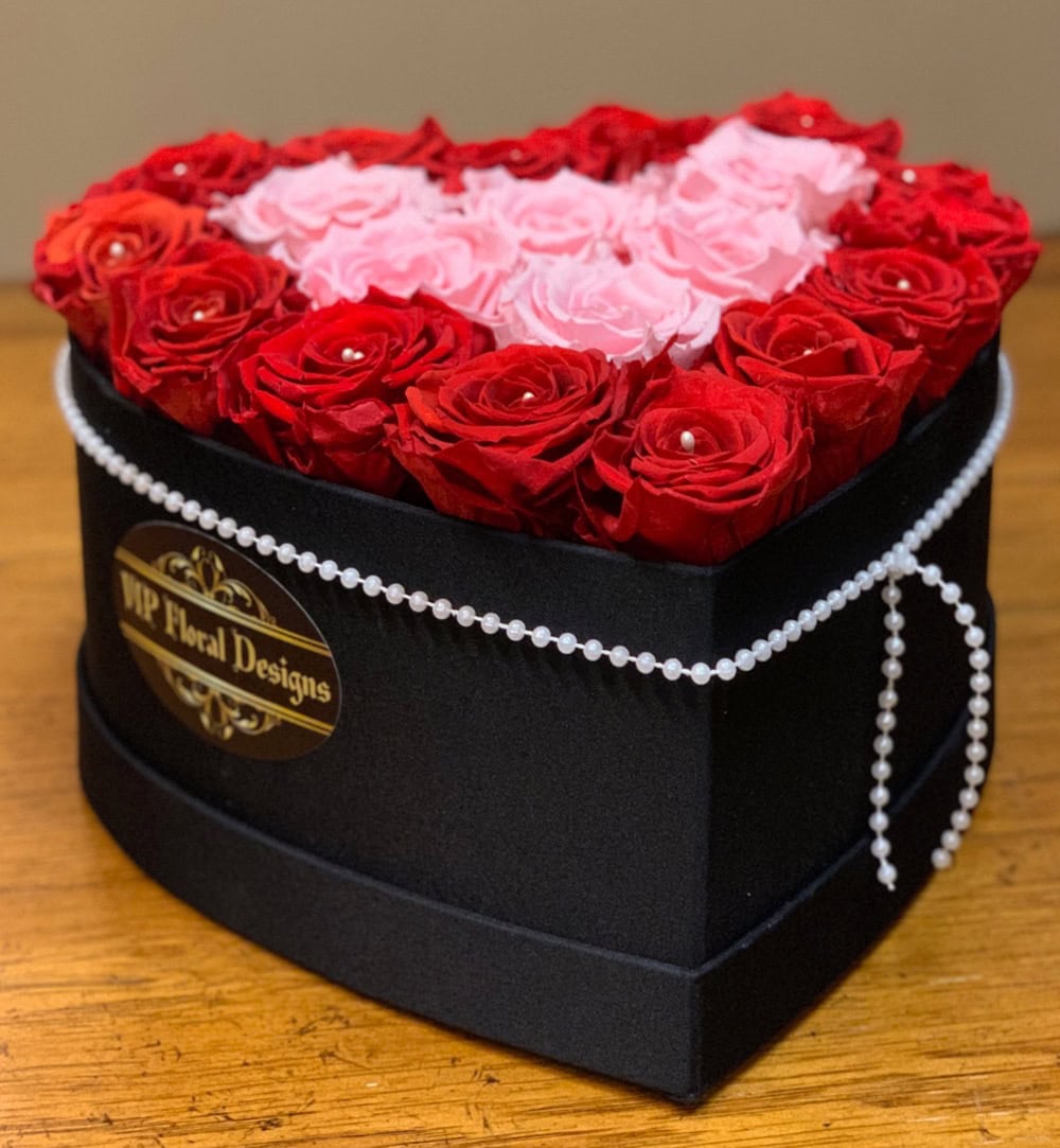 preserve roses heart