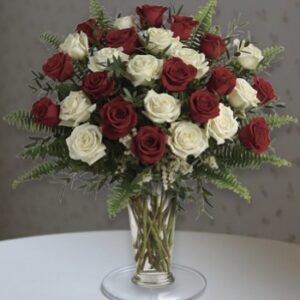 red and white roses las vegas nv