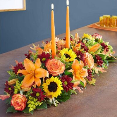 Fall Large Centerpiece | Fall Flowers | VIP Floral
