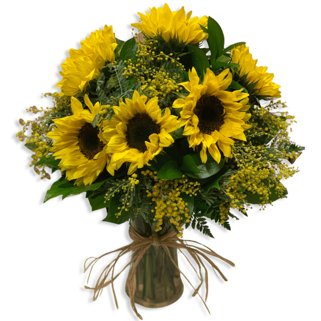 sunflowers vase