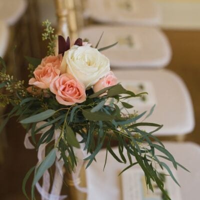 wedding flower pew las vegas nevada