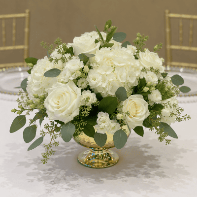 White Flowers Centerpiece