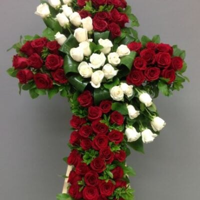 Red and White CROSS