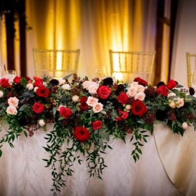 Vintage Head Flower Table Las Vegas NV