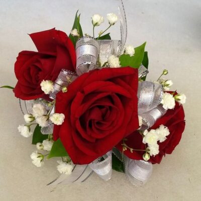 red roses wrist corsage las vegas nevada