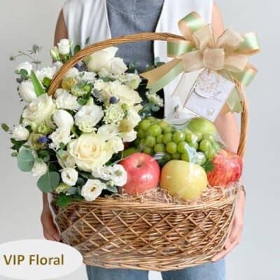 Bellagio Fruit and Flowers Basket Las Vegas