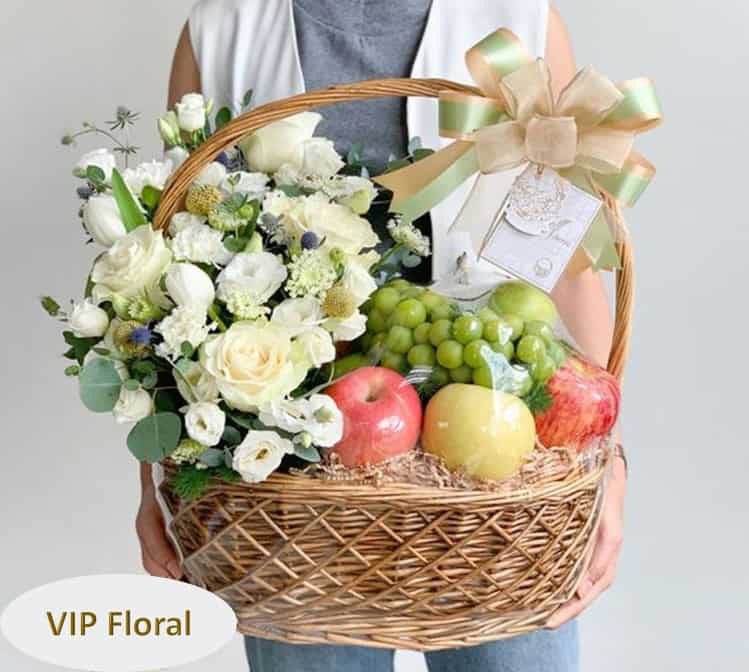 Bellagio Fruit and Flowers Basket Las Vegas