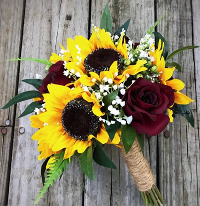 Sunflowers And Red Roses Wedding PACKAGE - Image 3