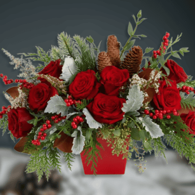 Rosy Pine Centerpiece