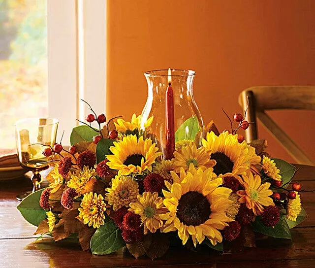 Sunflower Centerpiece