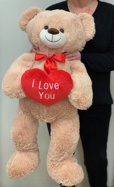 34 inch brown teddy bear