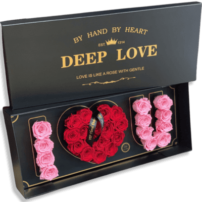 24-26 long-lasting pink and red roses