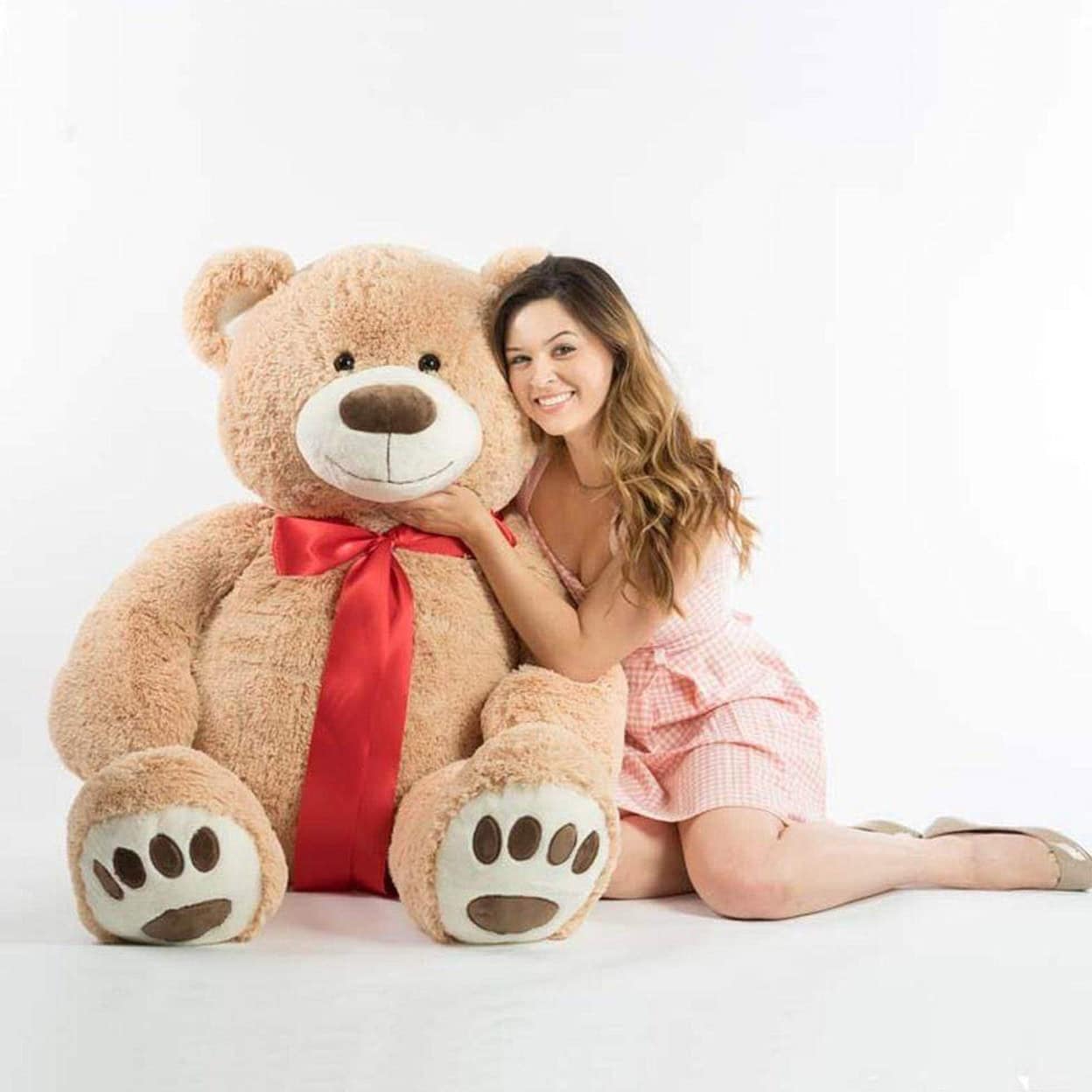 Giant Teddy Bear (cream 60in) - Image 2
