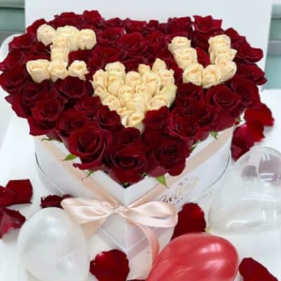 Exquisite LARGE heart box