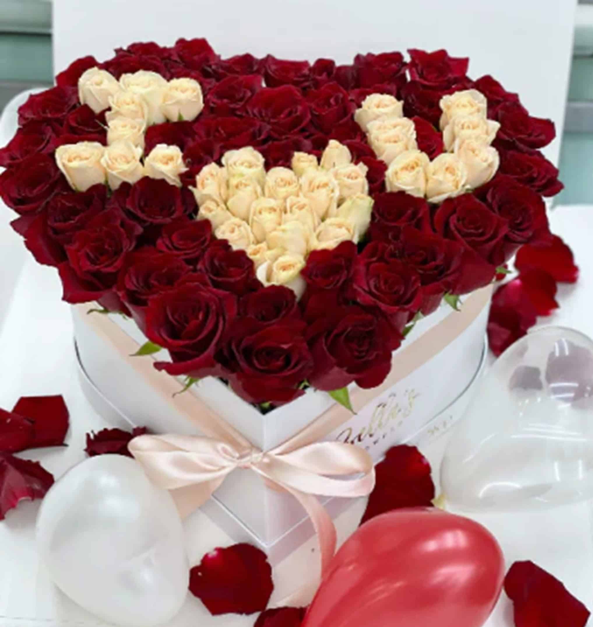 Exquisite LARGE heart box