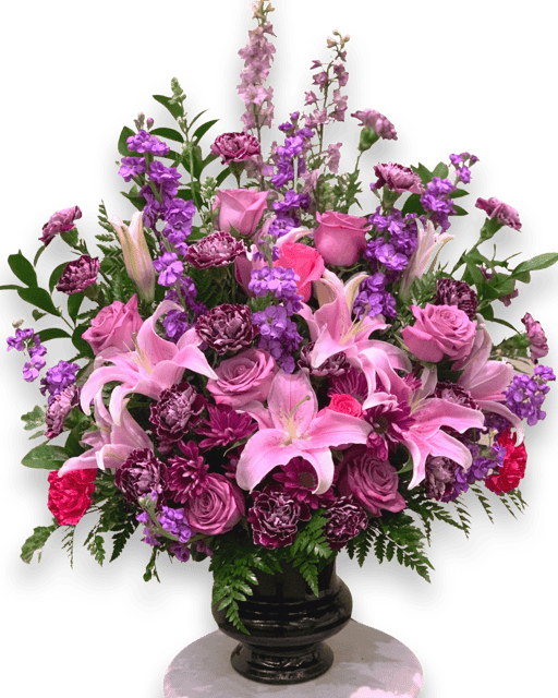 Royal Lavender & Pink Arrangement Las Vegas flowers