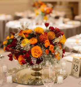 Bellagio Garden Flower Centerpiece in Las Vegas for events, convention center and corporate events