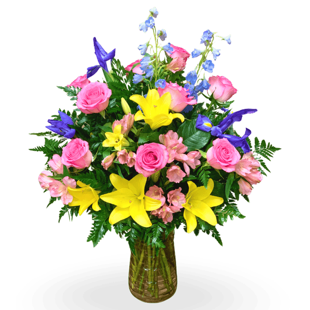 Vegas Blossom Mix, an easter flower arrangement for same day flower delivery in las vegas nevada