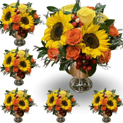 Sunshine Elegance Centerpiece Collection