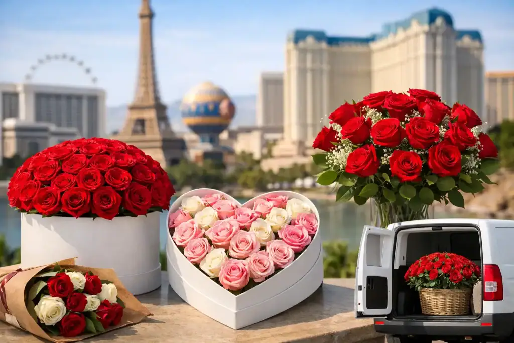 50 Rose Arrangement Delivery Las Vegas Guide