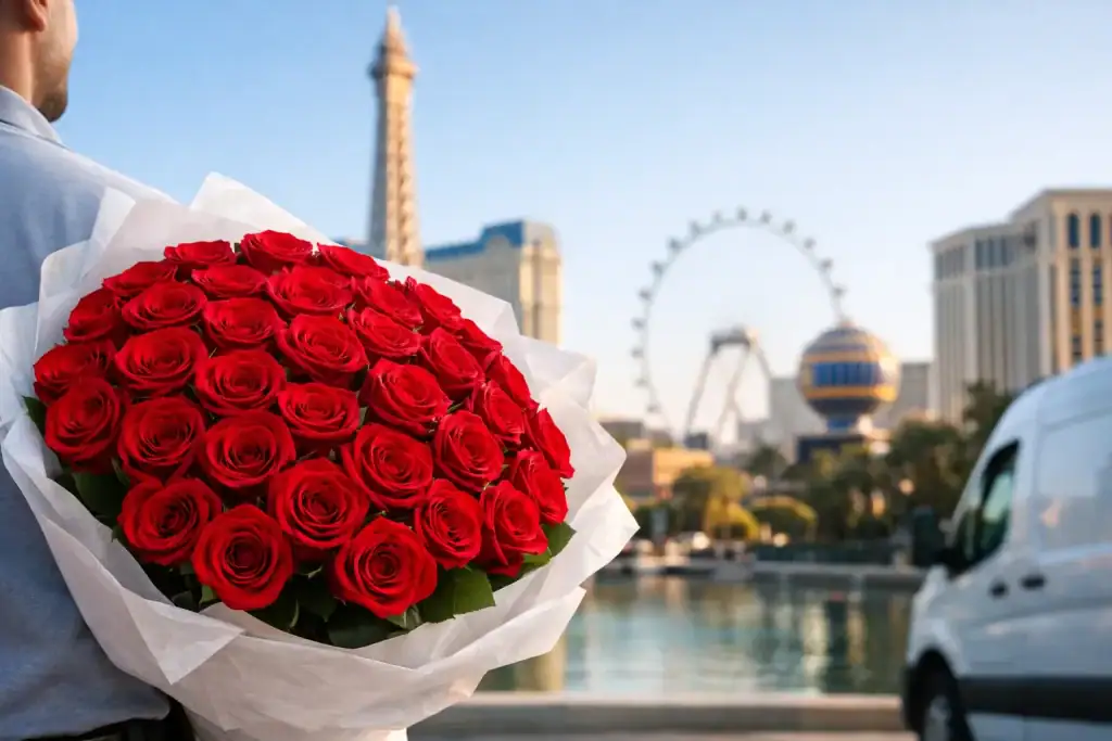 50 Rose Bouquet Delivery in Las Vegas