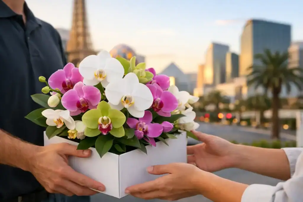 Orchid Delivery Las Vegas Done Right