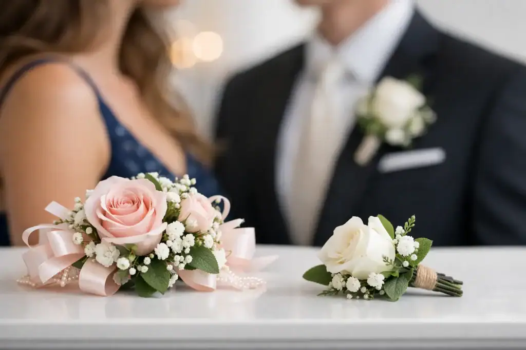 Prom Corsage and Boutonniere Set Guide