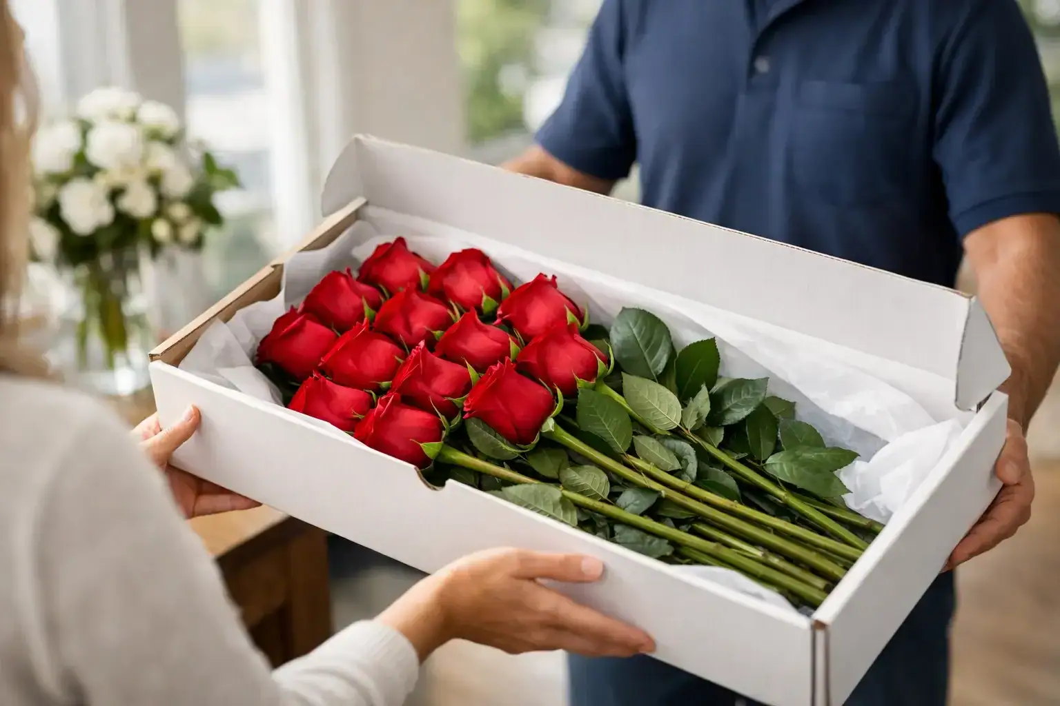 Long Stem Roses Delivery Done Right