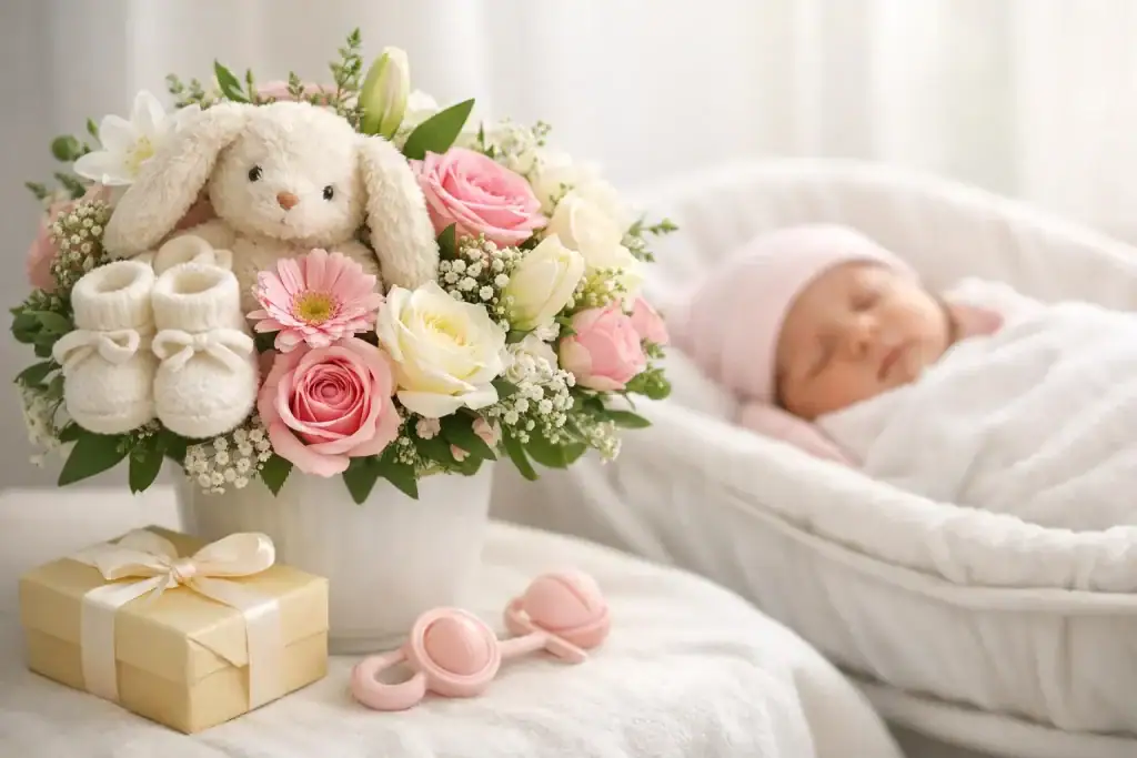 New Baby Flower Delivery Done Right