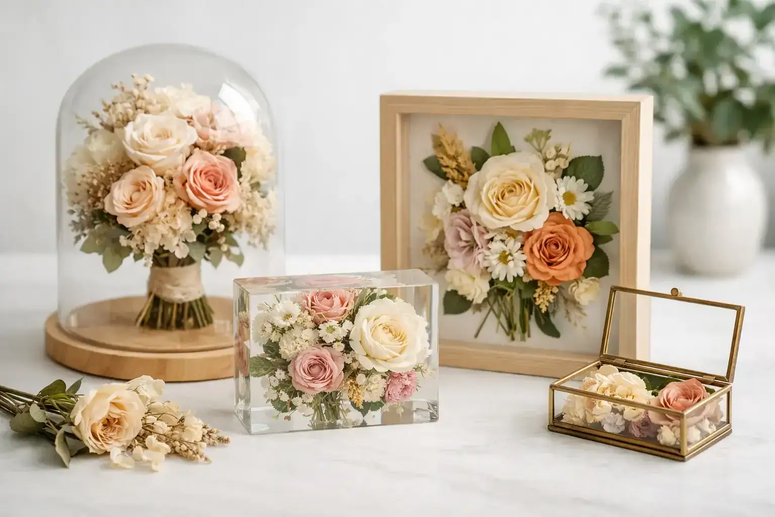 Wedding Bouquet Preservation Options That Last