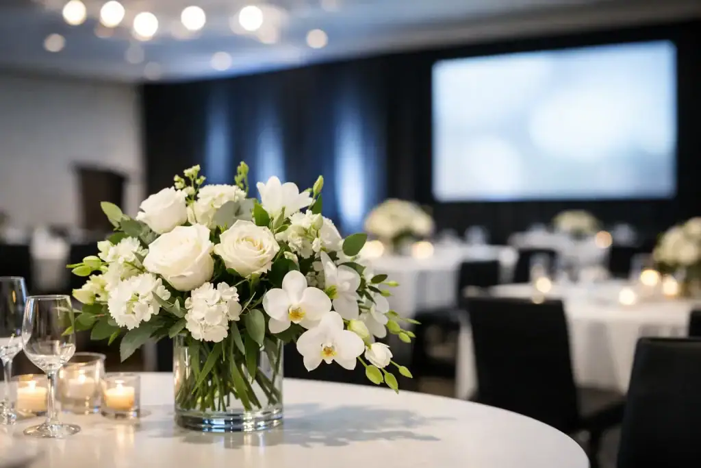 A Guide to Corporate Event Flowers That Perform