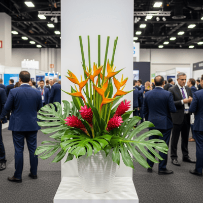 Trade Show Premium convention flower arrangement by Las Vegas florist VIP FLORAL