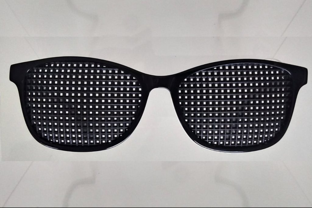 Gafas reticulares piramidales n