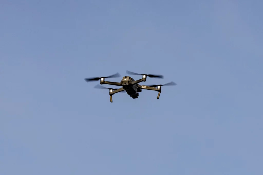 Drone in the air